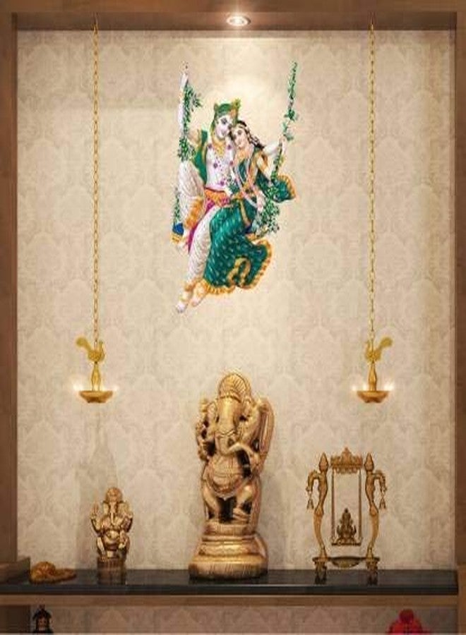 Rangoli Vinyl God Big Wall Sticker CD 381 (Multicolour, 50cm or 70cm) - Image 3